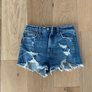 A&F High Rise Mom Short